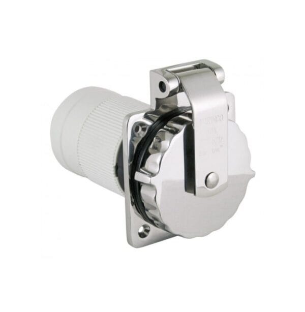 Shore Power Inlet 6371EL-BX 32A 230V SS316 Body With Easy Lock System &
