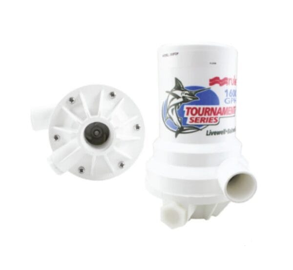RULE  TOURNAMENT SERIES DUAL PORT 1600 GPH  LPH LIVEWELL PUMP M209FDP