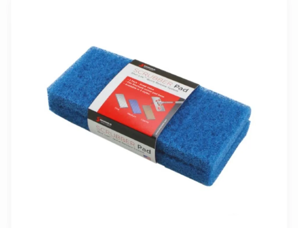 SHURHOLD Medium Scrubber Pad Blue 2 Pieces