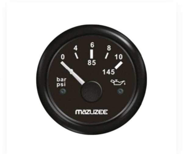 Water Temperature Gauge - Black