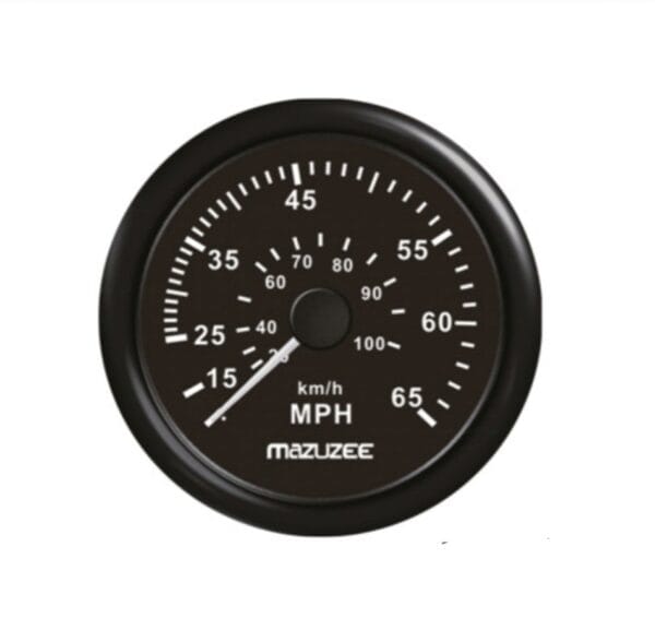 Speedometer 65MPH - Black