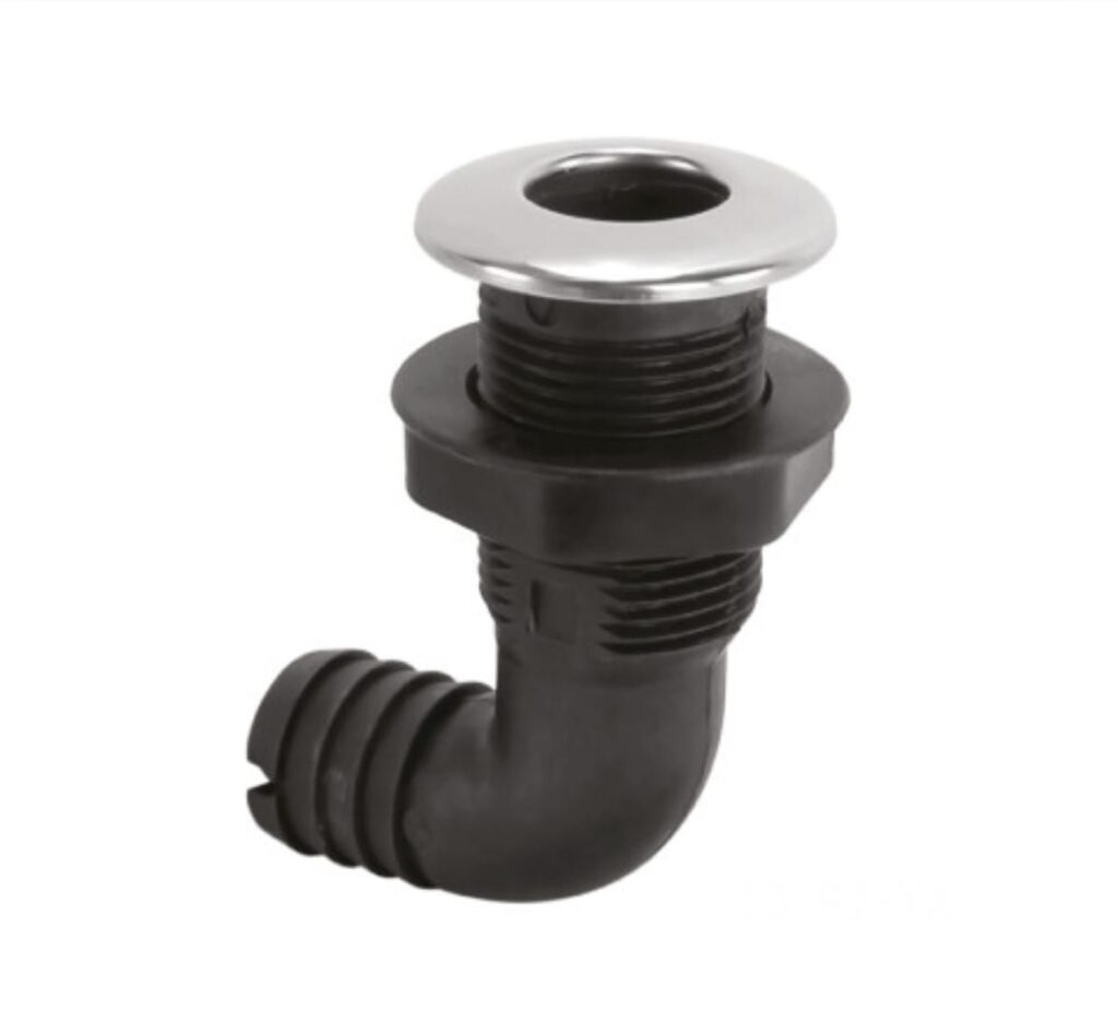 DRAIN HOSE PORT 90 DEGREE ELBOW