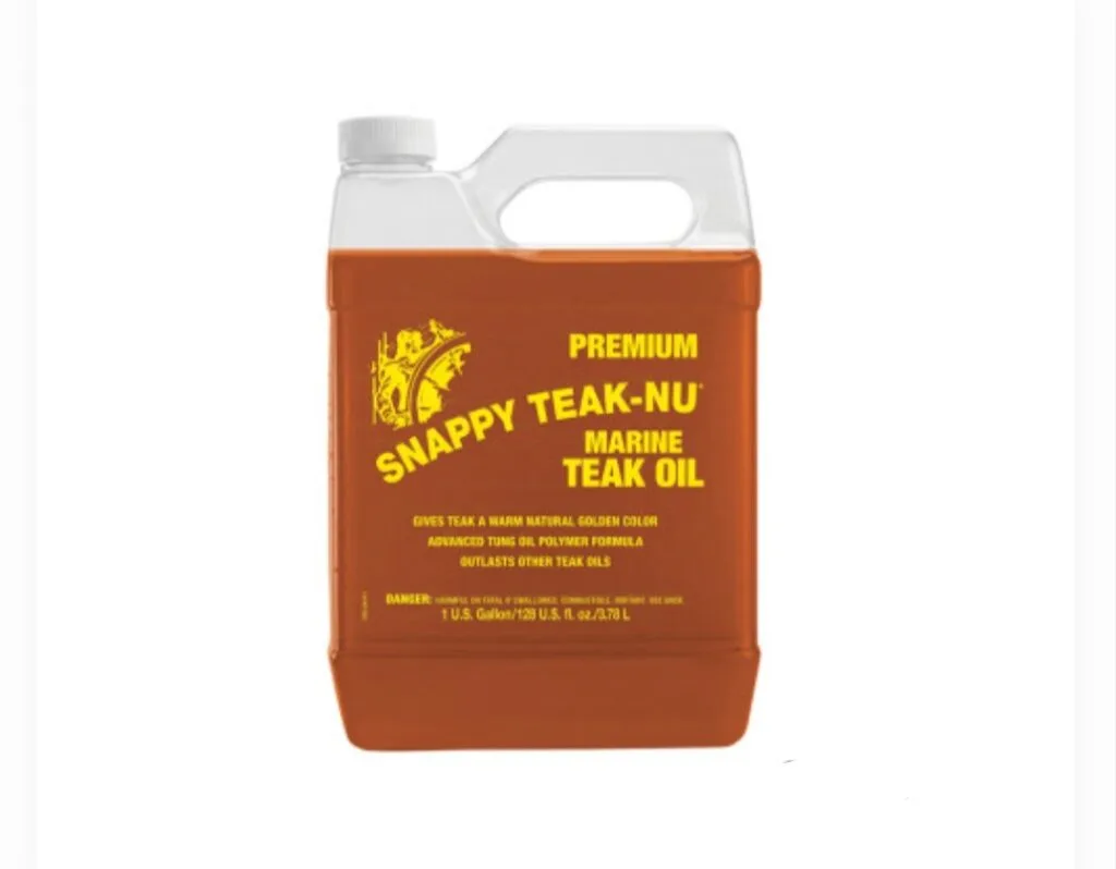 SNAPPY TEAK-NU Marine Oil