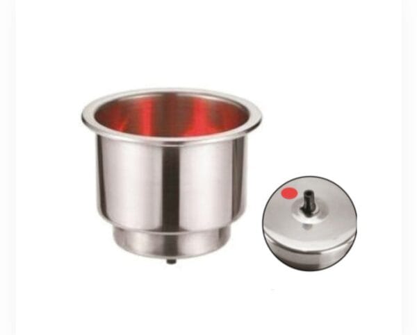 Red LED Drink Can Holder ss