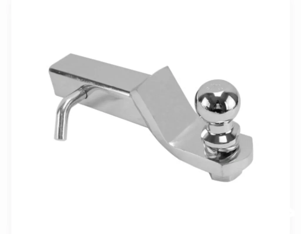 Ball Mount Bracket Chrome Plated Silver Body
