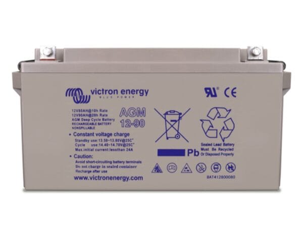 Gel and AGM Batteries 90A - 12v