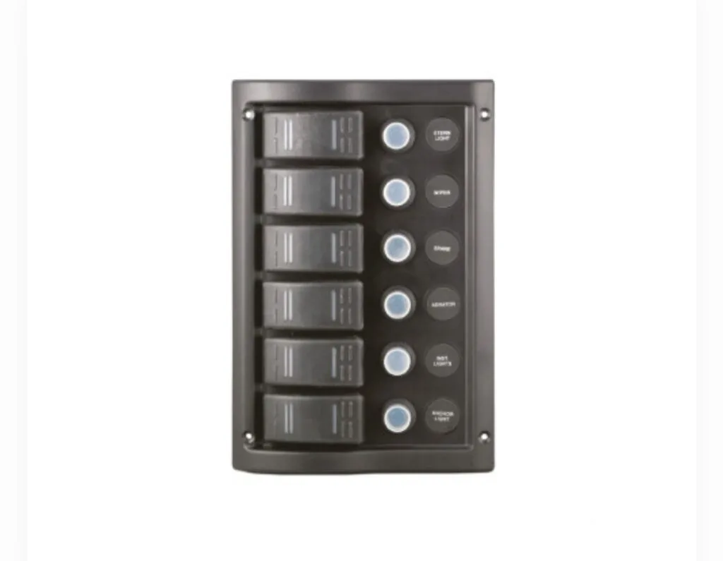 6 Gang Switch Panel
