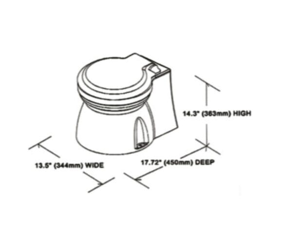 TMC - Electric Marine Toilet smll - Image 2
