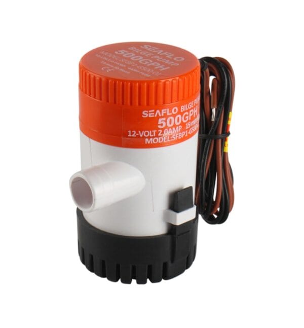 Seaflo  500GPH  Bilge Pump 12 - 24v - Image 2