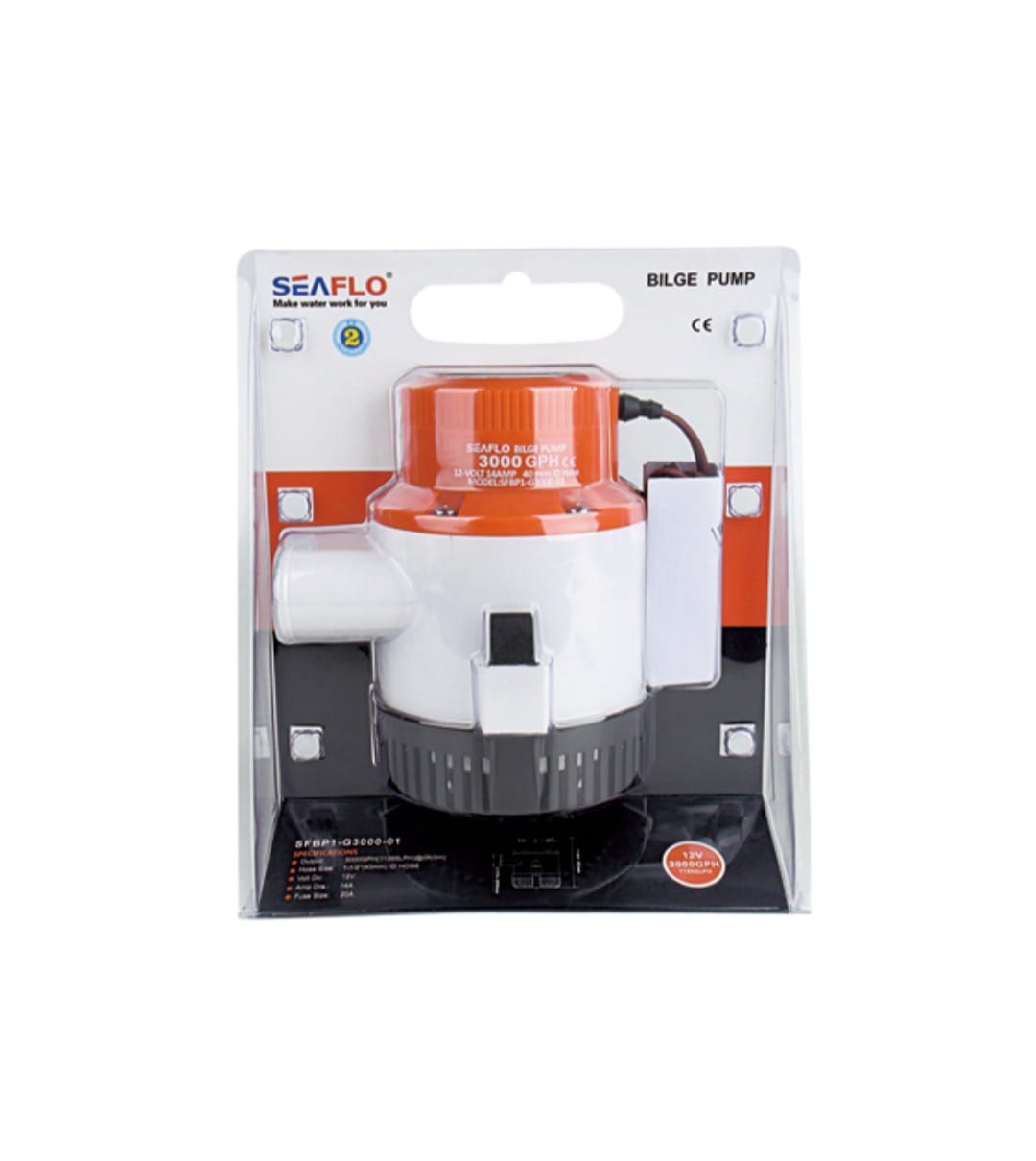 Seaflo Bilge Pump 3000 GPH 12-24v - Image 3