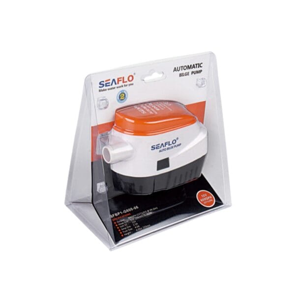 Seaflo automatic bilge pump 1100 GPG 12-24v - Image 2