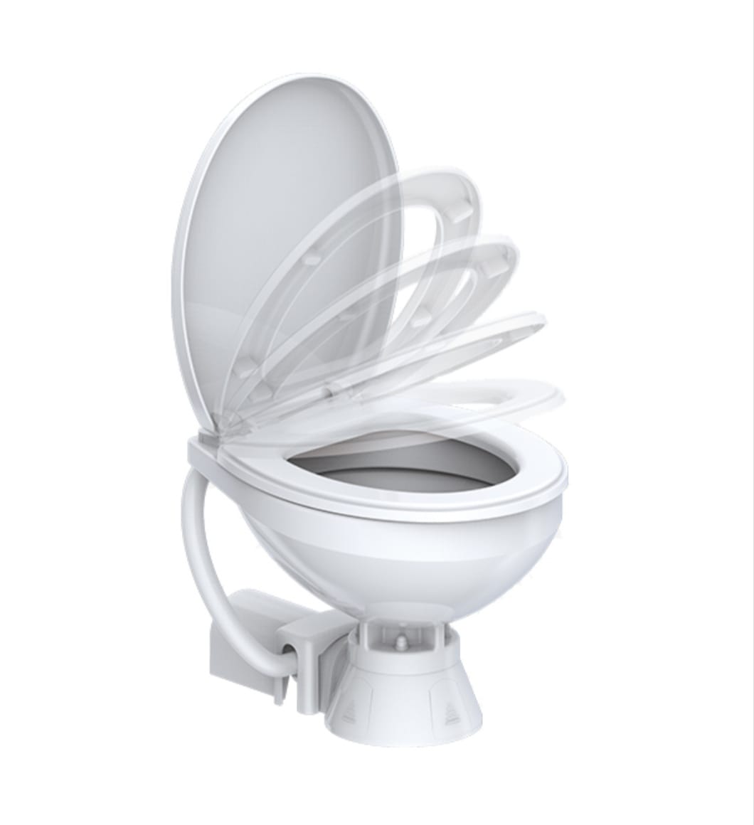 Seaflo 12v 24v Electric Marine Toilet Regular - Image 2