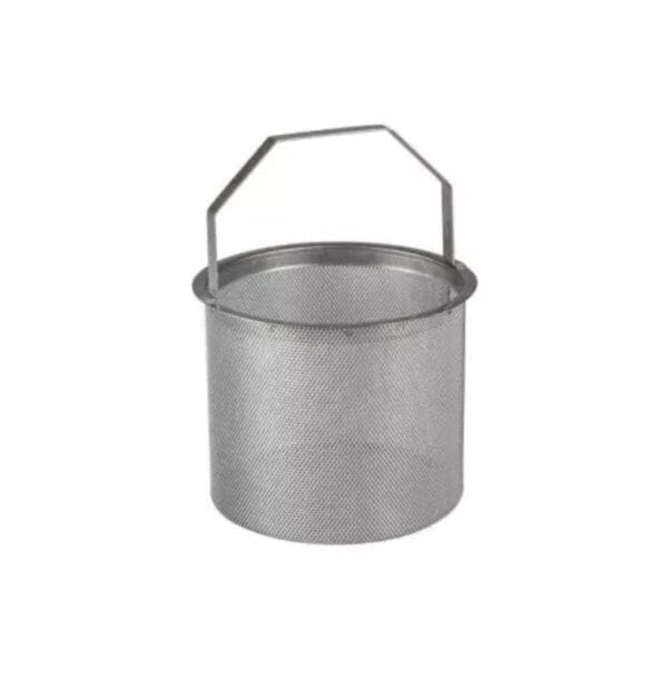 Strainer basket SS DxH 165x141mm for 2-1/2” strainer Mediterraneo series