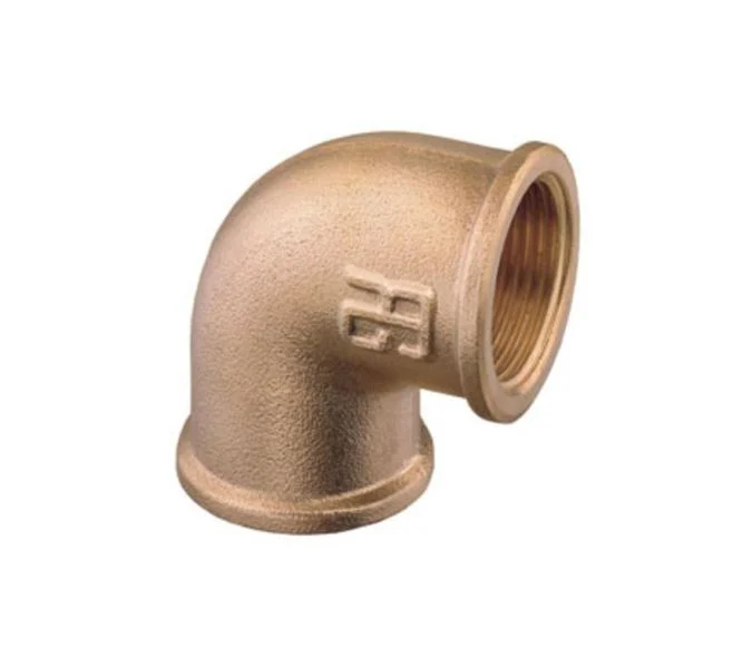 Elbow 90 deg. 3" F-F Brass