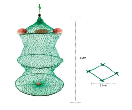 Nylon Fishing Basket 65cm